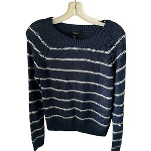 Forever 21 Girl’s Sweater Blue & White Size S